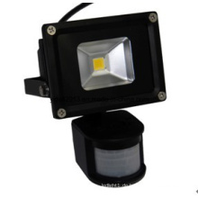 Hochleistungs-Outdoor-IP65 10W LED-Projektor-Sensor-Scheinwerfer